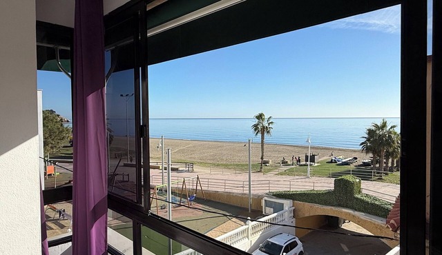 Beachfront apartment