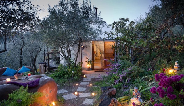 Big Yurt with spectacular mountain views
