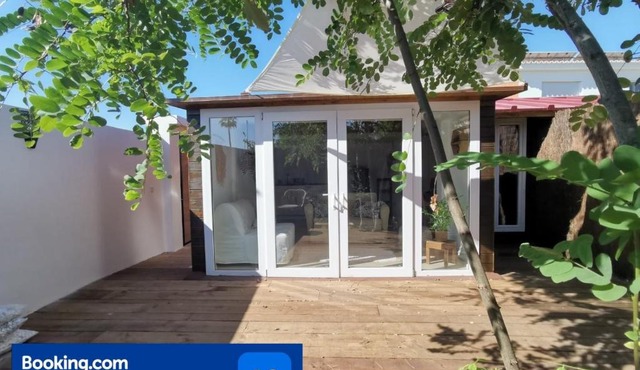 Casita independiente con terraza
