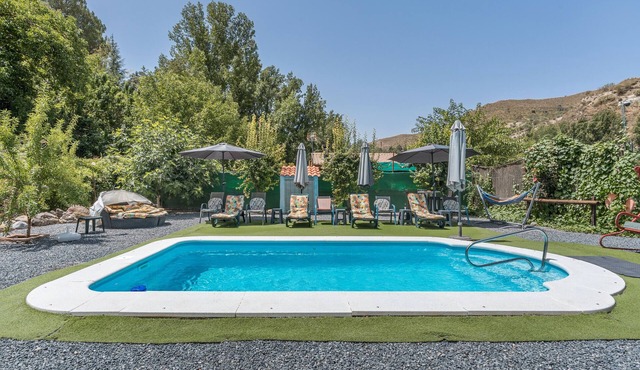 Chalet 'Cortijo Luz De La Sierra' with Mountain Views, Private Pool and Wi-Fi
