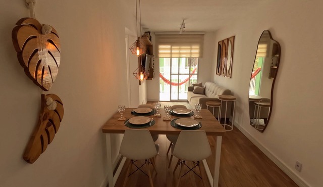 Comfortable and complete 2 bedroom apartment in Nogueira in Petropolis