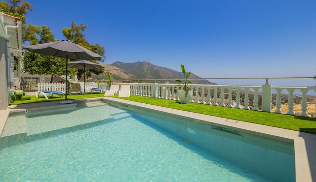 Cubo's La Santa Maria Mijas Pool & Sea View/urban/community pool/terrace/free Wi-Fi
