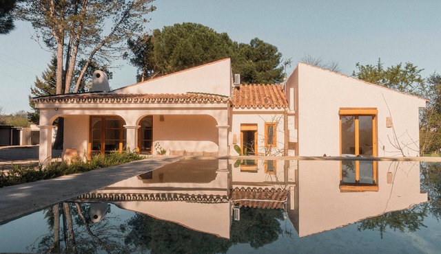 Eco villa with pool and olive trees in Ronda