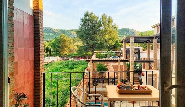 El Pajar - Tourist Apartment on the Vía Verde with Swimming Pool