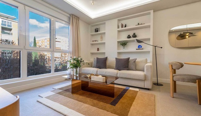 Elegant and bright apartment in Castellana