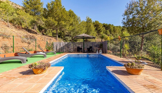 Fantastic vacation home in a secluded location in the Andalusian mountains.
