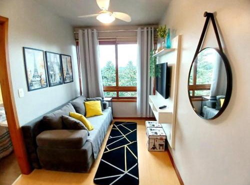 Follow Gramado - Apartment, walk everywhere! View! Smart TV! Air conditioning! in Gramado