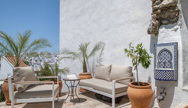 Holiday Home 'Casa Castillo' - entire house, terrace, garden, with view over Vejer, Terrace & Wi-Fi