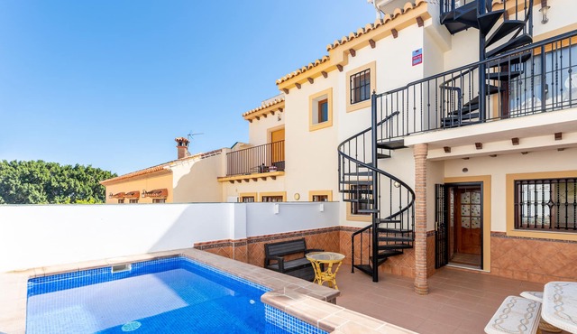 Holiday Home "Mar y Montañas Almayate" with Sea View, Pool & Wi-Fi