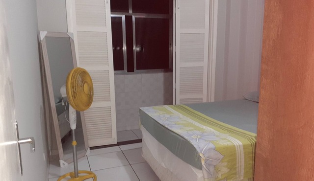 It has everything. Two minutes to the beach. in Santos