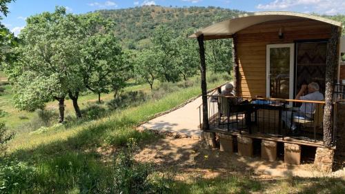 Luxe pipowagens op Finca El Zorro Holandés