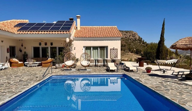 Luxury 5-Bedroom Mountain Villa with Private Pool and Stunning Views near Murcia
