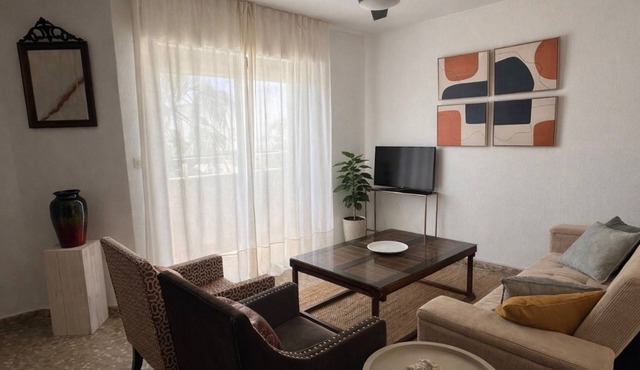 Magnificent Duplex newly renovated very bright and facing the sea. Parking