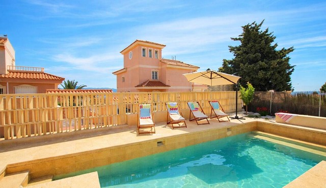 Mediterranean Villa Bolnuevo with Private Pool