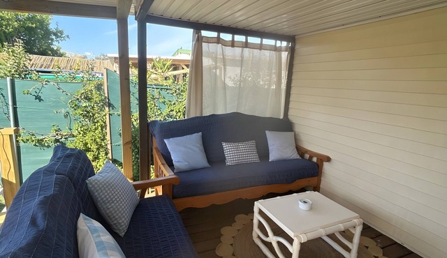Mobile Home 'Natural Casita Palmar' with Private Terrace, Wi-Fi and Air Conditioning