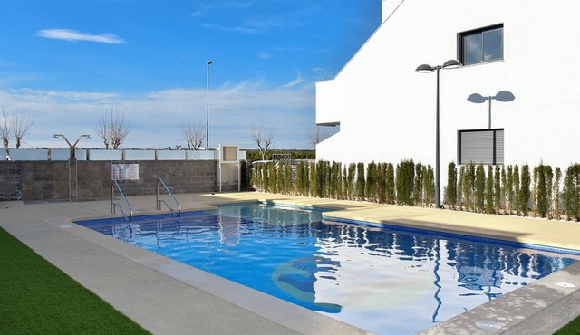 Modern apartment with solarium