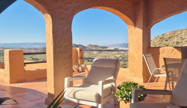 Mojacar Hillside Calm - Golf & Open Views