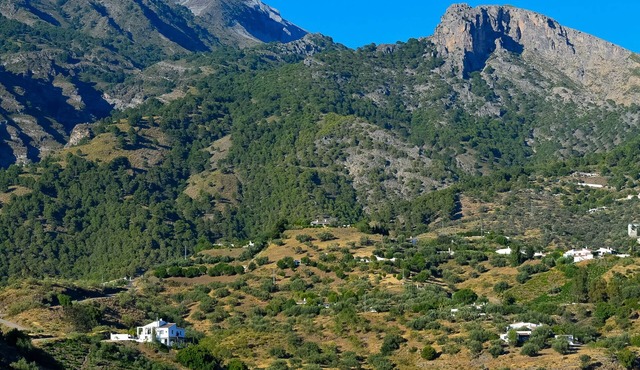 Mountain refuge next to the Sierra de Tejeda Natural Park