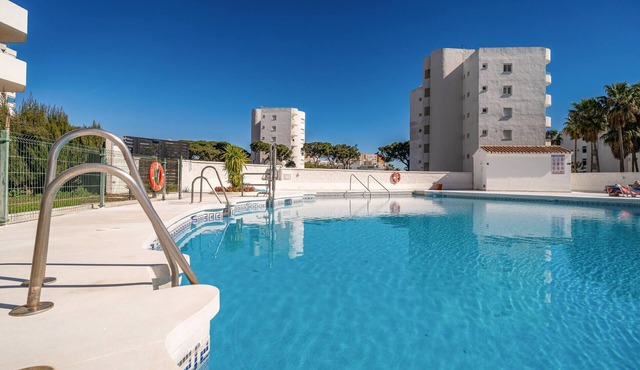 Nice apartment in Mijas with swimming pool