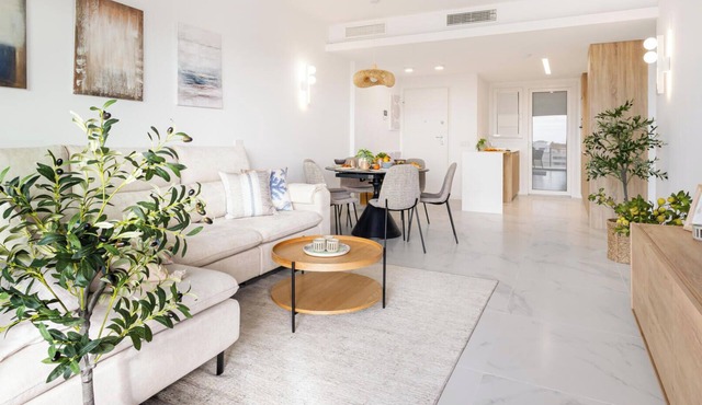 Punta Vista, 2-BR Sea View Apt, Pool, Punta Prima, Holiday, long term rent in Torrevieja