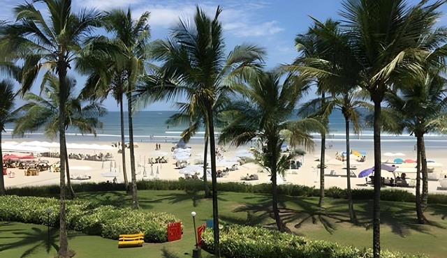 Riviera: M4 Giardino 44A, Beach front in Bertioga