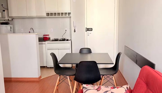 Ruby Apartment with 2 Bedrooms | Air Conditioning in 1 Bedroom & Garage in Uberaba