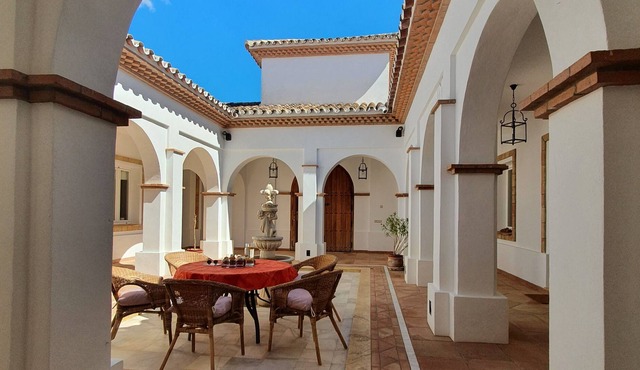 Spacious private villa with pool