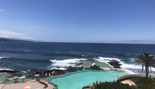 Studio in La Punta del Hidalgo with wonderful views of Teide in Punta del Hidalgo