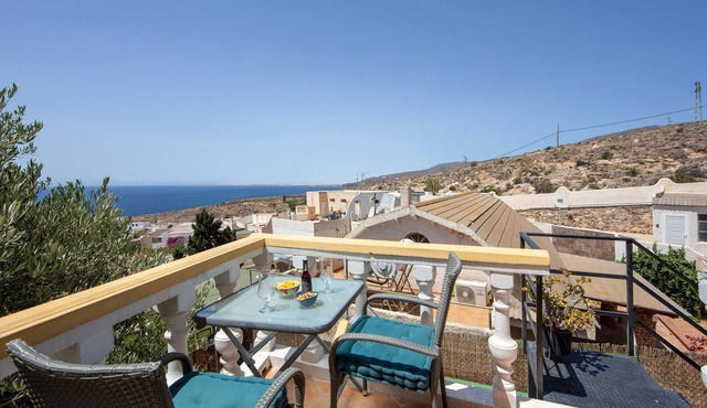 Vacation Home 'Vista al Mar Ainara' with Sea View, Shared Pool & Wi-Fi