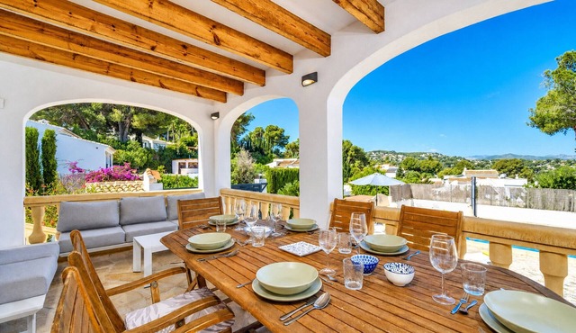 Villa Irenal Javea, with Air Conditioning and Private Pool in Javea