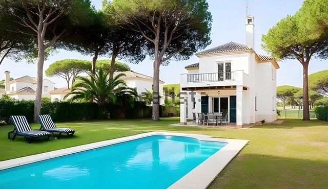 Villa 'La Cayetana Sancti Petri' with Private Pool, Private Terrace and Air Conditioning