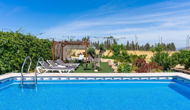 Villa 'Los Arcos' with Pool, Mountain Views, Wi-Fi, and Air Conditioning
