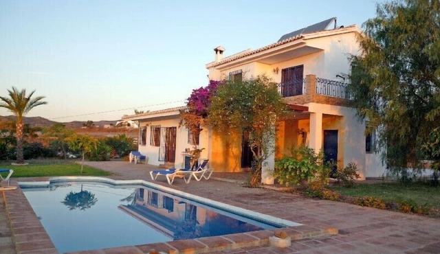 Villa near the Costa del Sol with great panoramic views of the Mediterranean.