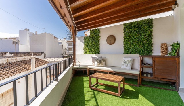 Village house, 100m from the beach, with Wi-Fi and air conditioning
