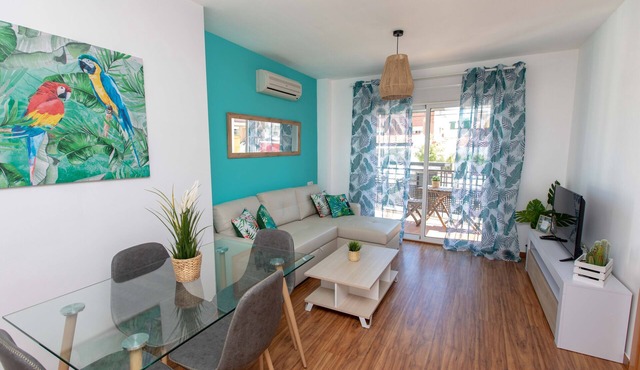 Wonderful apartment by the sea in pedregalejo