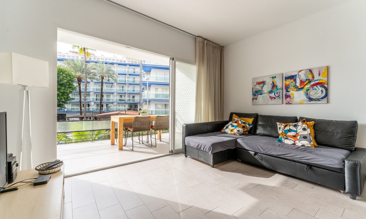 Benalmadena Costa Apartment | Apartment "Steps from Puerto Marina" with Private Covered Terrace