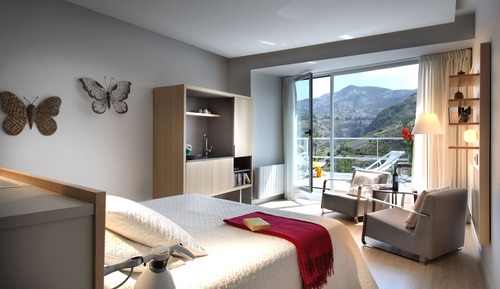 Superior Double Room, Terrace, Mountain View