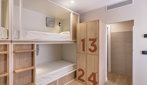 Shared Dormitory, Mixed Dorm (1 bed in 8 bed dorm)