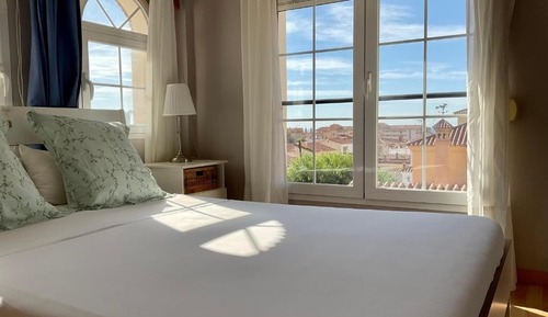 Panoramic Double Room, Private Bathroom, Partial Sea View (Loft)