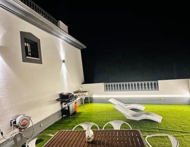One-Bedroom Apartment with Terrace