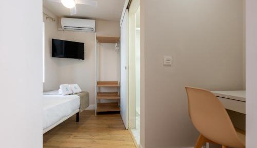 Single Room with Private Bathroom