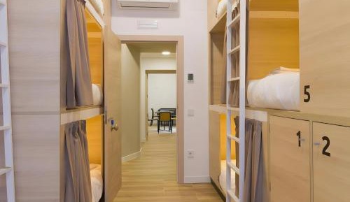 Single Bed in Male Dormitory Room
