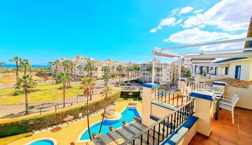 Three-Bedroom Apartment with Water View