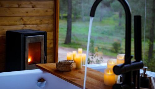 Anza Tent (Private bathroom + Outdoor bathtub)