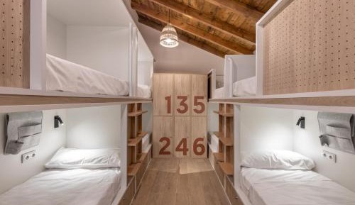 Single Bed in Female Dormitory Room