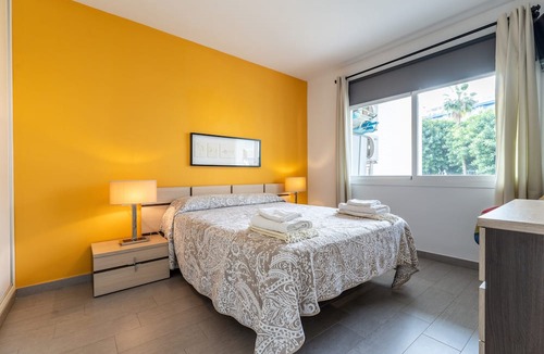 Benalmadena Costa Apartment | Apartment "Steps from Puerto Marina" with Private Covered Terrace