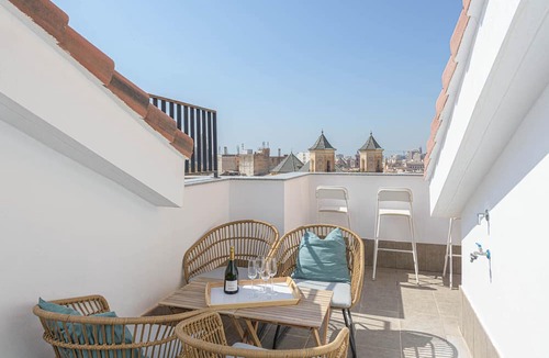 San Felipe Neri Apartment | Chinchilla- Holiday rental Malaga city