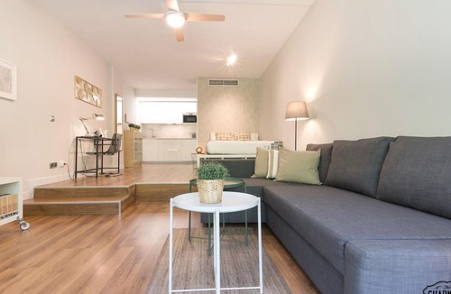 Golden Triangle of Art Apartment | Paseo del Prado I - Studio with Pool and Terrace