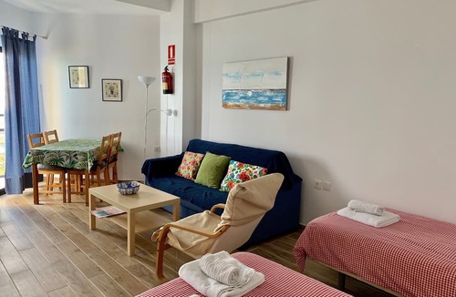 Marbella Seafront Promenade Apartment | Skol Apartments Marbella Beachfront Central Studios with views