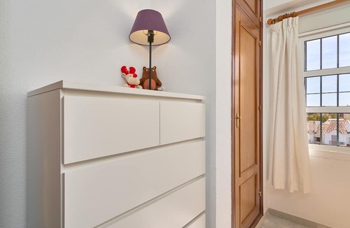 Benajarafe Apartment | Apartment 'Adosado Con Piscina Benajarafe' with Balcony, Wi-Fi and Air Conditioning